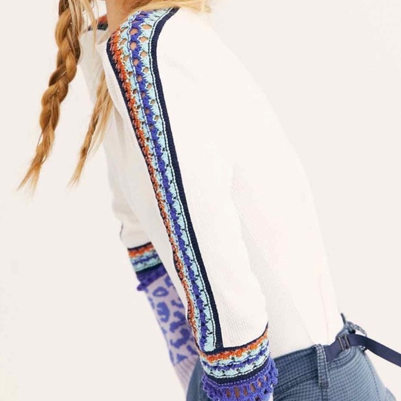 FREE PEOPLE Switch It Up Thermal Top - Picture 2 of 8